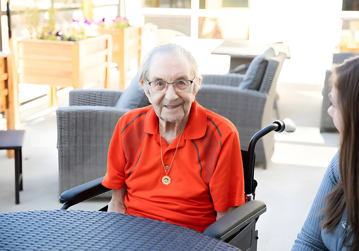 hamlets at vernon resident wheelchair